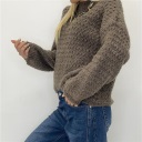 maglione girocollo weave